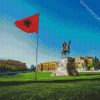 Skanderbeg Square Tirana diamond painting