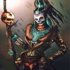 Skull Jester diamond painting