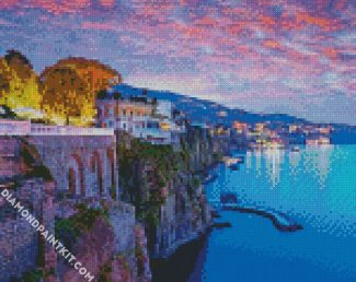 Sorrento Town Italy diamond painting