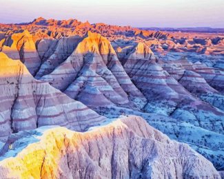 South Dakota Badlands National Park diamond painting