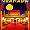 Spain Granada Poster diamond painting