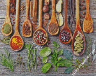 Spices And Herbs diamond painting