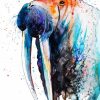 Splatter Walrus diamond painting