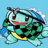 Squirtle Tanjiro diamond painting