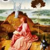 St John The Evangelist On Patmos By Bosch diamond painting