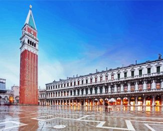 St Mark s Square Burano Italy diamond painting