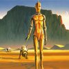 Star Wars C3po Robot diamond painting