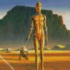 Star Wars C3po Robot diamond painting