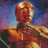 Star Wars C3po diamond painting