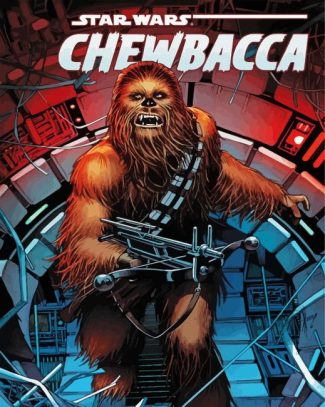 Star Wars Chewbacca diamond painting