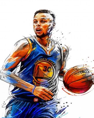 Stephen Curry Art diamond painting