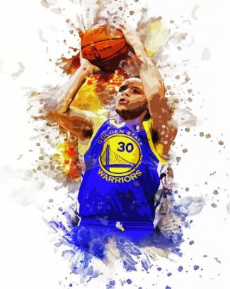 Stephen Curry Player Art diamond painting