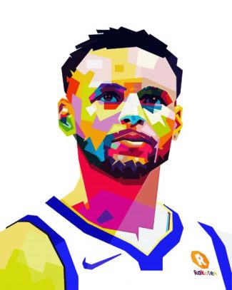 Stephen Curry Pop Art diamond painting