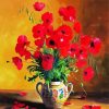 Still Life Coquelicot Poppies diamond painting