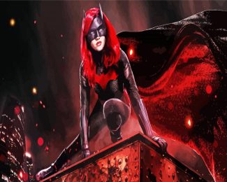 Strong Batwoman diamond painting