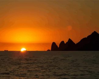 Sunset In Baja California diamond painting