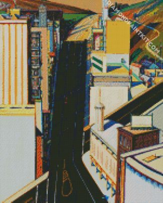 Sunset Streets By Thiebaud diamond painting