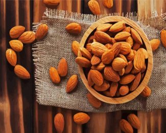 Sweet Almonds In Bowl diamond painting