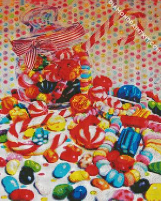 Sweet Candies diamond painting