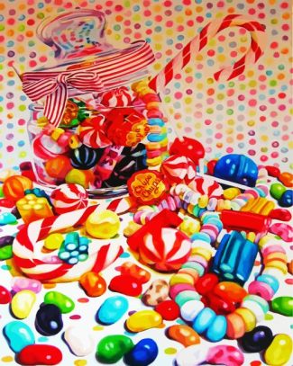 Sweet Candies diamond painting