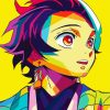 Tanjirou Pop Art diamond painting