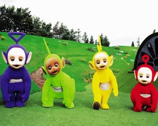 Teletubbies diamond painting