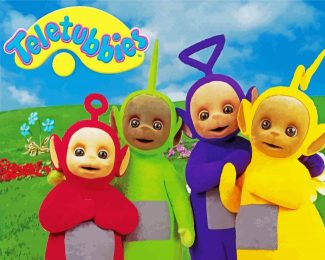 Teletubbies Show diamond painting