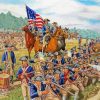 The American Revolution diamond painting