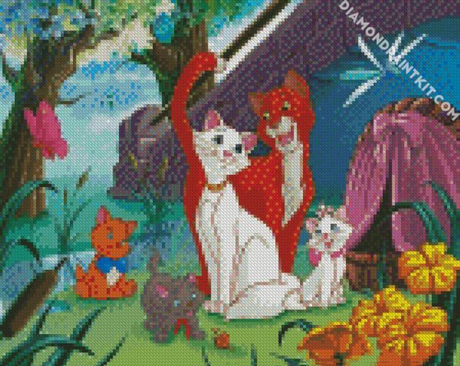 The Aristocats diamond painting