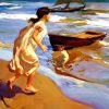 The Bathing Hour Sorolla diamond painting