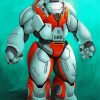 The Baymax Robot diamond painting