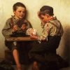 The Card Players diamond painting