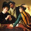 The Cardsharps Caravaggio diamond painting