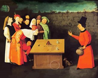 The Conjurer By Bosch diamond painting