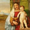 The Gypsy Madonna By Tiziano diamond painting