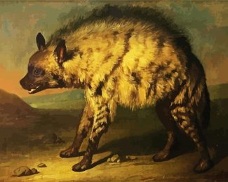 The Hyena diamond painting