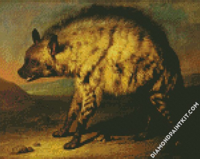 The Hyena diamond painting