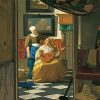 The Lover Letter By Vermeer diamond painting