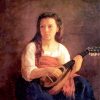 The Mandolin Player By Cassat diamond painting