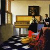 The Music Lesson Vermeer diamond painting