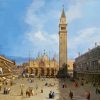 The Piazza San Marco In Venice Canaletto diamond painting