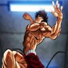 The Strong Baki The Grappler diamond painting