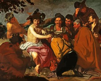 The Triumph Of Bacchus Velazquez diamond painting