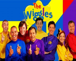 The Wiggles Members diamond painting