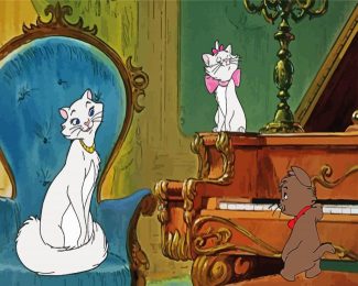 The Aristocats Cartoon diamond painting