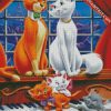 The Aristocats Disney Movie diamond painting