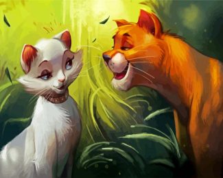 The Aristocats Thomas And Duchess diamond painting