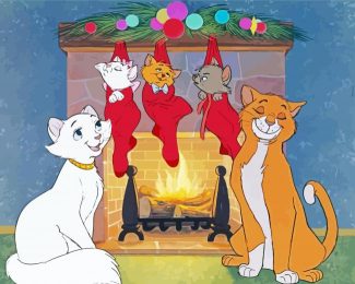 The Aristocats Family diamond paintings