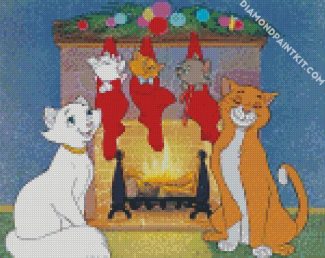 The Aristocats Family diamond painting