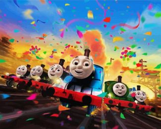 Thomas & Friends diamond painting